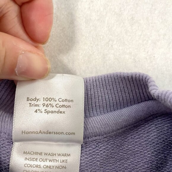 Hanna Andersson LOT BUNDLE of 5 Dresses Shirt Velvet Holiday Girls size 8 - Picture 16 of 16